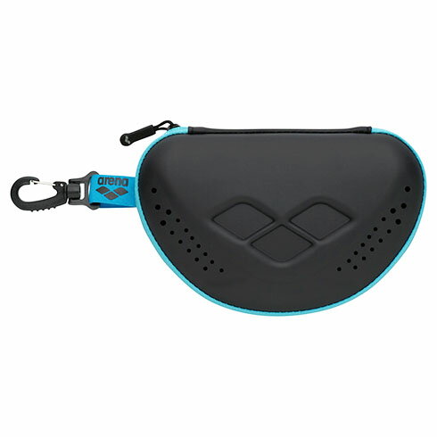アリーナ (arena) 競泳 水泳 アクセサリー ゴーグルケース（L） (25ss) ブラック×ブルー AS5SAZ71U-BKBL