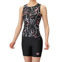 アリーナ (arena) フィットネス用水着 フィットネスセパレーツ カバーバック レディース (25ss) ブラック S-XO AS5SWF51L-BKBK 店頭展示品 箱なし 返品交換不可【SS2509】