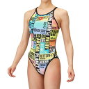 アリーナ (arena) 競泳 練習用水着 タフスーツ トレーニングワンピースス レディース (25ss) イエロー SS-O AS5SWM29L-YLBK 店頭展示品 箱なし 返品交換不可【SS2506】(4)