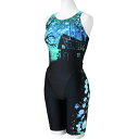 ミズノ (MIZUNO) アクアフィットネス用水着 水泳 オールインワン お菓子の家 レディース (25ss) ブラック M-XL N2JGC30492 店頭展示品 箱なし 返品交換不可(4)