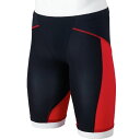 ミズノ (MIZUNO) WA承認 競泳用水着 布帛水着 GX・SONIC LITE ハーフスパッツ メンズ (25ss) ブラック×レッド XS-M N2MB...