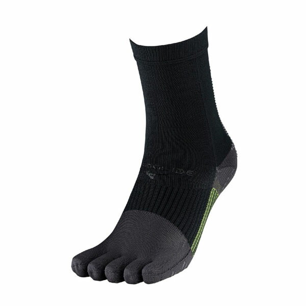 ミズノ (MIZUNO) サッカーウエア 靴下 ゼログライドネオショートソックス 5本指 (25ss) ブラック P2MXC01009