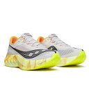 サッカニー (saucony) ランニングシューズ ENDORPHIN PRO 4 エンドルフィンプロ4 メンズ ホワイト×イエロー 26.5cm〜28.0cm...
