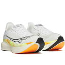 サッカニー (saucony) ランニングシューズ ENDORPHIN ELITE 2 エンドルフィンエリート2 メンズ ホワイト×イエロー 27.0cm S3...