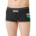 アリーナ (arena) 競泳 練習用水着 タフスーツ トレーニングスパッツ ショートレッグ ジュニア (24aw) 130-140 SAR-4104J-BKM...