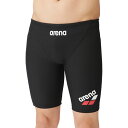 アリーナ (arena) 競泳 練習用水着 タフスーツ トレーニングスパッツ ハーフレッグ ジュニア (24aw) 130-140 SAR-4105J-BKRD...