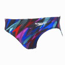 スピード (Speedo) 競泳用水着 フレックスシグマカイショートブーン メンズ (25ss) レッド×ブルー M-O SC42502F-RB 店頭展示品 箱...
