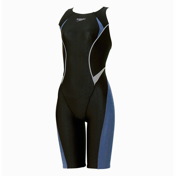 スピード (Speedo) 競泳用水着 フレックスシグマカイセミオープンバックニースキン レディース (25ss) XA XB SCW12302FE-SN 店頭展示品 箱なし 返品交換不可