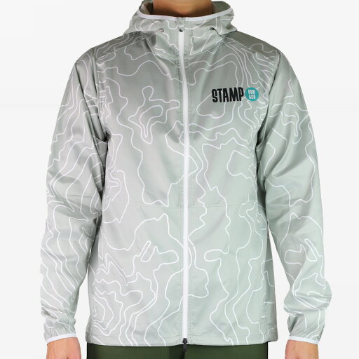 スタンプ ランアンドコー(STAMP RUN&CO)ランニングウエア ウインドブレーカー STAMP HOODIE (24aw) パステルグレー S SRAC24U47-PG スタンプ ランアンドコー(STAMP RUN&CO)ランニングウエア ウインドブレーカー STAMP HOODIE (24aw) パステルグレー S SRAC24U47-PG