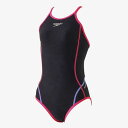 スピード (SPEEDO) 水泳 競泳 練習用水着 プッシュアップターンズスーツ ジュニア (25ss) ピンク 130-140 STG02301-PN 店頭展...