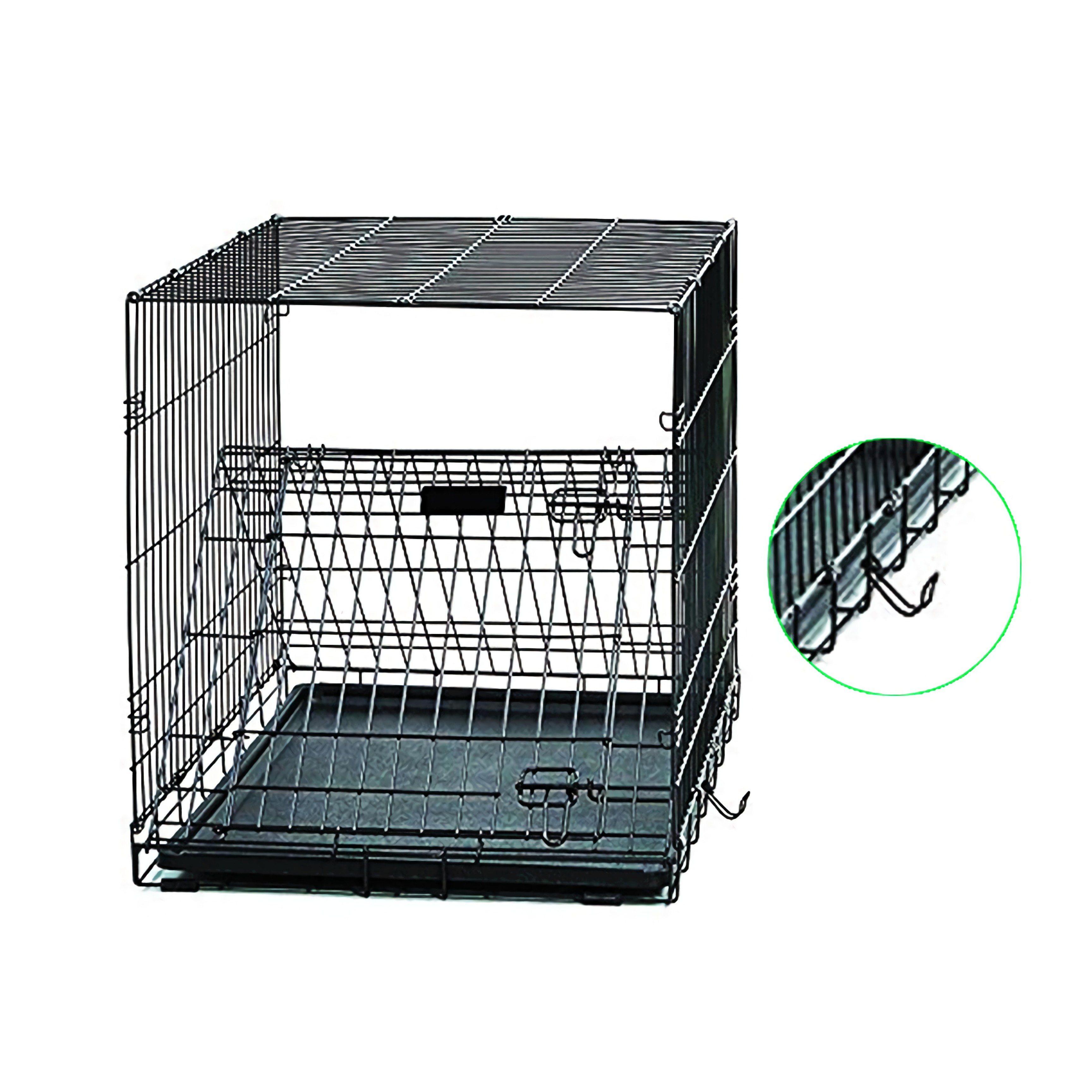 【ポイント2倍】 ペット用 折りたたみケージ XXXLサイズ121×74×81cm 屋根付き 犬 猫 ケージ おしゃれ 大型犬 中型犬 折り畳みケージ 折りたたみケージ ペットケージ ペットサークル 屋内 工具不要 簡易組立 持ち運び 大型 トイレ別 お留守番