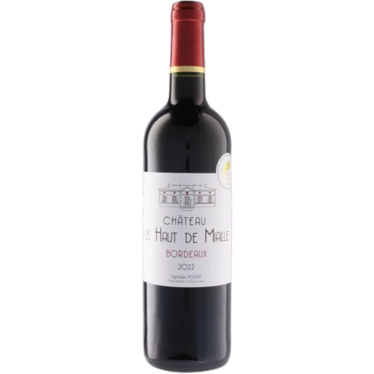 Rakuten - Mis En Bouteille Au Chateau Chateau Le Haut De Miaille 2022