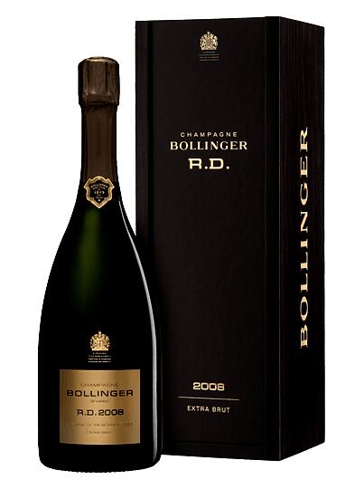 Bollinger R.D. (in wood box) 2008 ボランジェ フランス シャンパーニュ ピノ・ノワール、シャルドネ、シャルドネ 2008年 スパークリング 750ml 果実味 ワイン ギフト お中元 父の日 母の日 結婚式