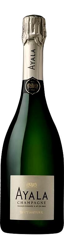 Champagne AYALA Brut Nature NV シャンパーニュ　アヤラ Champagne AYALA ブリュット Nature NV フランス シャンパーニュ シャルドネ, ピノ・ノワール, ピノ・ムニエ NV スパークリング 750ml ミネラル感 果実味 ワイン ギフト お中元 父の日 母の日 結婚式 socalization-10005282 ワインとクラフト酒屋SOCALIZATION パッケージ画像