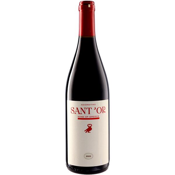 Sant'Or Winery Sant'Or Agiorgitiko 2022 サントール・ワイナリー Sant'Or ワイナリー Sant'Or Agiorgitiko 2022 赤ワイン ワイン ギフト お中元 父の日 母の日 結婚式 socalization-10003141 ワインとクラフト酒屋SOCALIZATION パッケージ画像