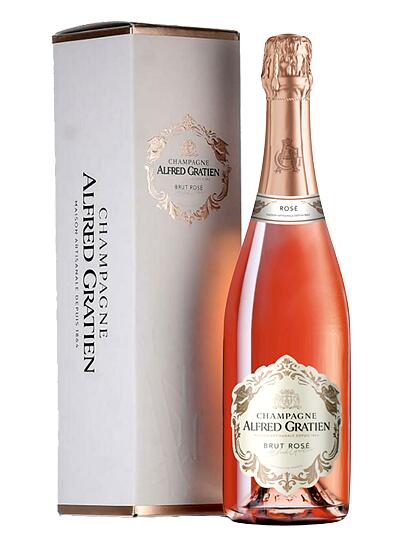 Alfred Gratien Brut Rosé IN BOX NV アルフレッド・グラシアン Alfred Gratien ブリュット ロゼ IN BOX NV フランス シャルドネ、ムニエ、ピノ・ノワール スパークリング ワイン ギフト お中元 父の日 母の日 結婚式