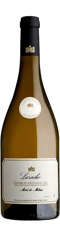 Chablis Premier Cru Mont de Milieu 2023 ドメーヌ・ラロッシュ Chablis プルミエクリュ Mont de Milieu 2023 フランス ブルゴーニュ/シャブリ地区 シャルドネ 2023年 白ワイン 750ml ミネラル感 酸味 ワイン ギフト お中元 父の日 母の日 結婚式 socalization-10005363 ワインとクラフト酒屋SOCALIZATION パッケージ画像