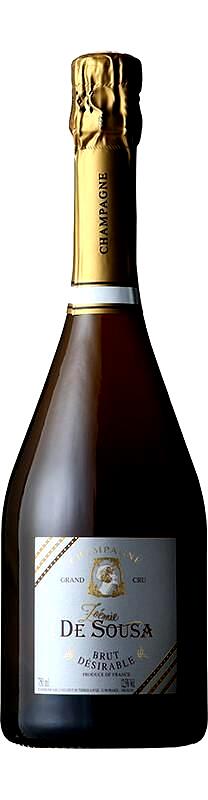 Zoemie De Sousa Cuvee Desirable Grand Cru Blanc de Blancs NV ゾエミ・ド・スーザ Zoemie De Sousa キュヴェ Desirable グランクリュ ブラン de Blancs NV フランス シャンパーニュ／コート・デ・ブラン／アヴィズ、オジェ シャルドネ NV スパークリング 750ml 芳醇 エレ