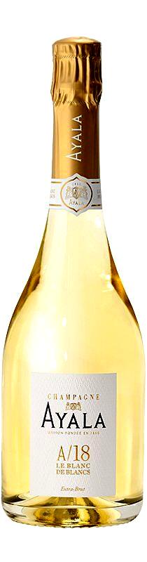 Champagne AYALA Le Blanc de Blancs 2018 シャンパーニュ　アヤラ Champagne AYALA Le ブラン de Blancs 2018 フランス シャンパーニュ コート・デ・ブランおよびモンターニュ・ド・ランス シャルドネ 2018年 スパークリング 750ml ミネラル感 果実味 余韻 ワイン ギフト
