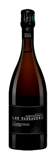Clandestin Les Passagers Fiole NV NV クランデスタン フランス シャンパーニュ シャルドネ スパークリング 750ml 辛口 ワイン ギフト お中元 父の日 母の日 結婚式
