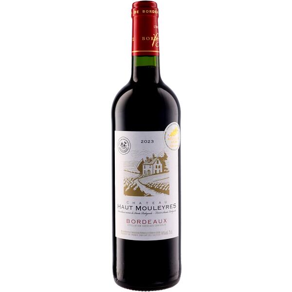 Mis En Bouteille Au Chateau Chateau Haut Mouleyeres 2023 ミ・ザン・ブテイユ・オー・シャトー Mis En Bouteille Au シャトー シャトー Haut Mouleyeres 2023 フランス 赤ワイン 果実味 余韻 ワイン ギフト お中元 お歳暮 父の日 母の日 結婚式 年末年始 socalization-10001758 ワインとクラフト酒屋SOCALIZATION パッケージ画像