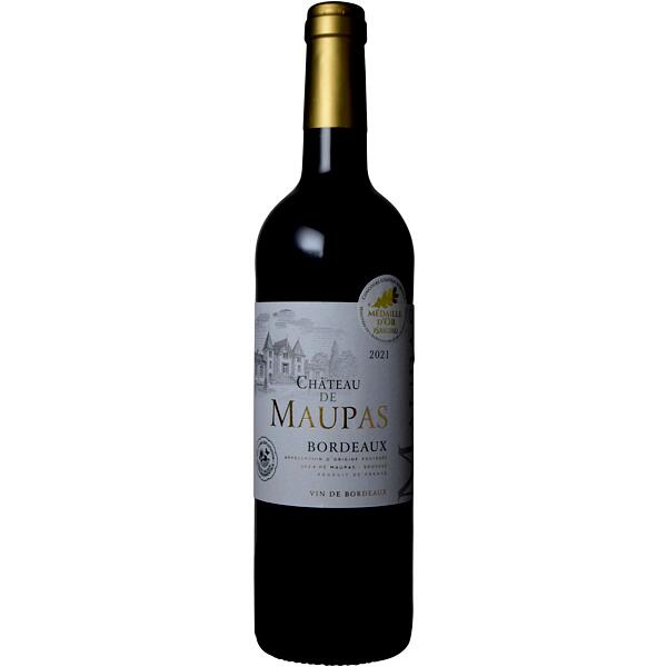 Mis En Bouteille Au Chateau Chateau De Maupas 2021 ミ・ザン・ブテイユ・オー・シャトー Mis En Bouteille Au シャトー シャトー De Maupas 2021 フランス 赤ワイン 果実味 ワイン ギフト お中元 お歳暮 父の日 母の日 結婚式 年末年始 socalization-10006341 ワインとクラフト酒屋SOCALIZATION パッケージ画像
