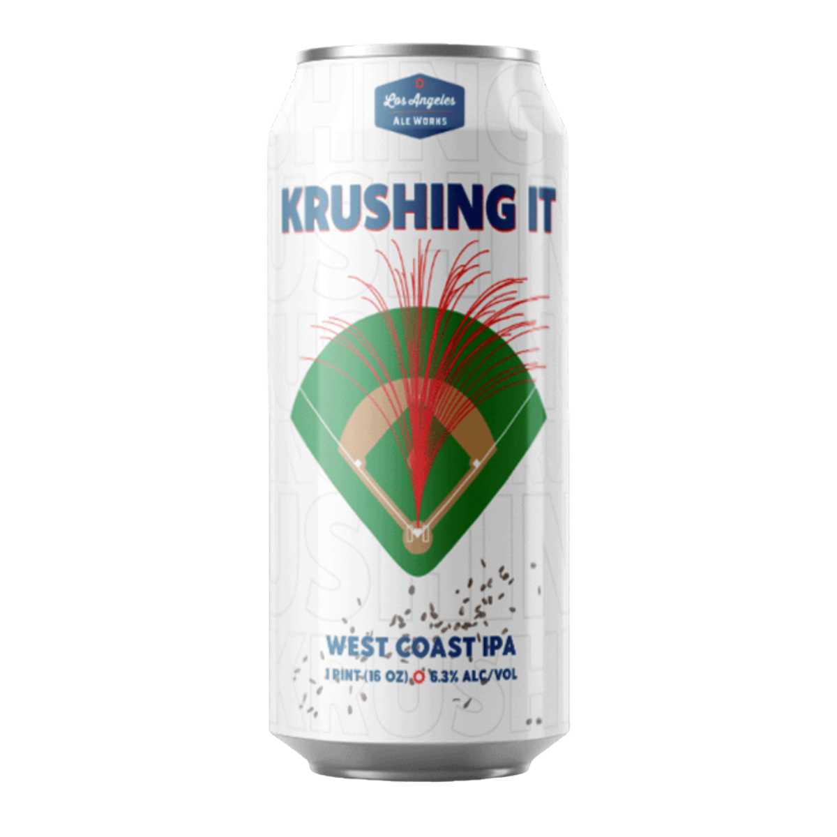 【ついに日本上陸！応援クラフトビール】Los Angeles Ale Works Krushing It WC IPA 473ml クラフトビール ビール カリフォルニア おしゃれ 野球観戦 beer
