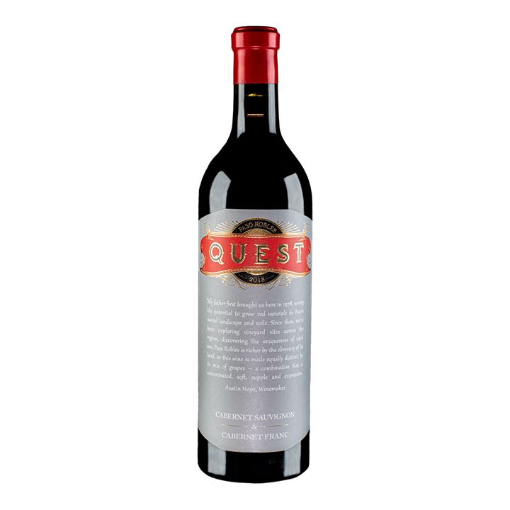 クエスト カベルネ ブレンド / Quest Cabernet Blend 2019 甘口 カベルネ ソーヴィニョン カベルネ フラン 赤ワイン カリフォルニア パソロブレス