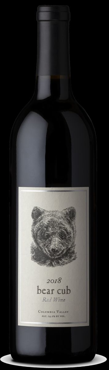 Pursued by Bear Bear Cub Red Wine 2018 ワシントンワイン アメリカ 赤ワイン カベルネソーヴィニヨン メルロー カベルネフラン シラー 人気