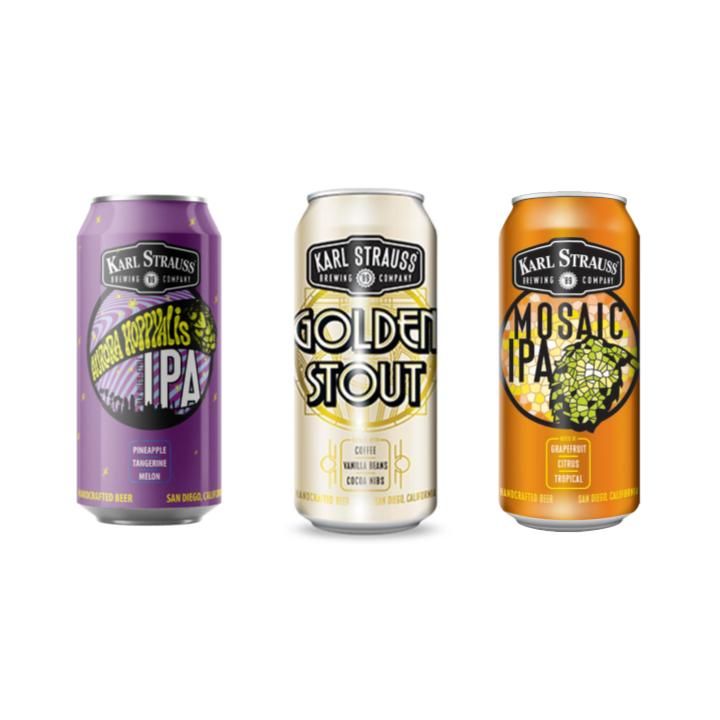 サンディエゴ探索: カールストラウス クラフトビール 3本セット/ San Diego Explorer: Karl Strauss Craft beer 3-pack サンディエゴ 本格 ギフト