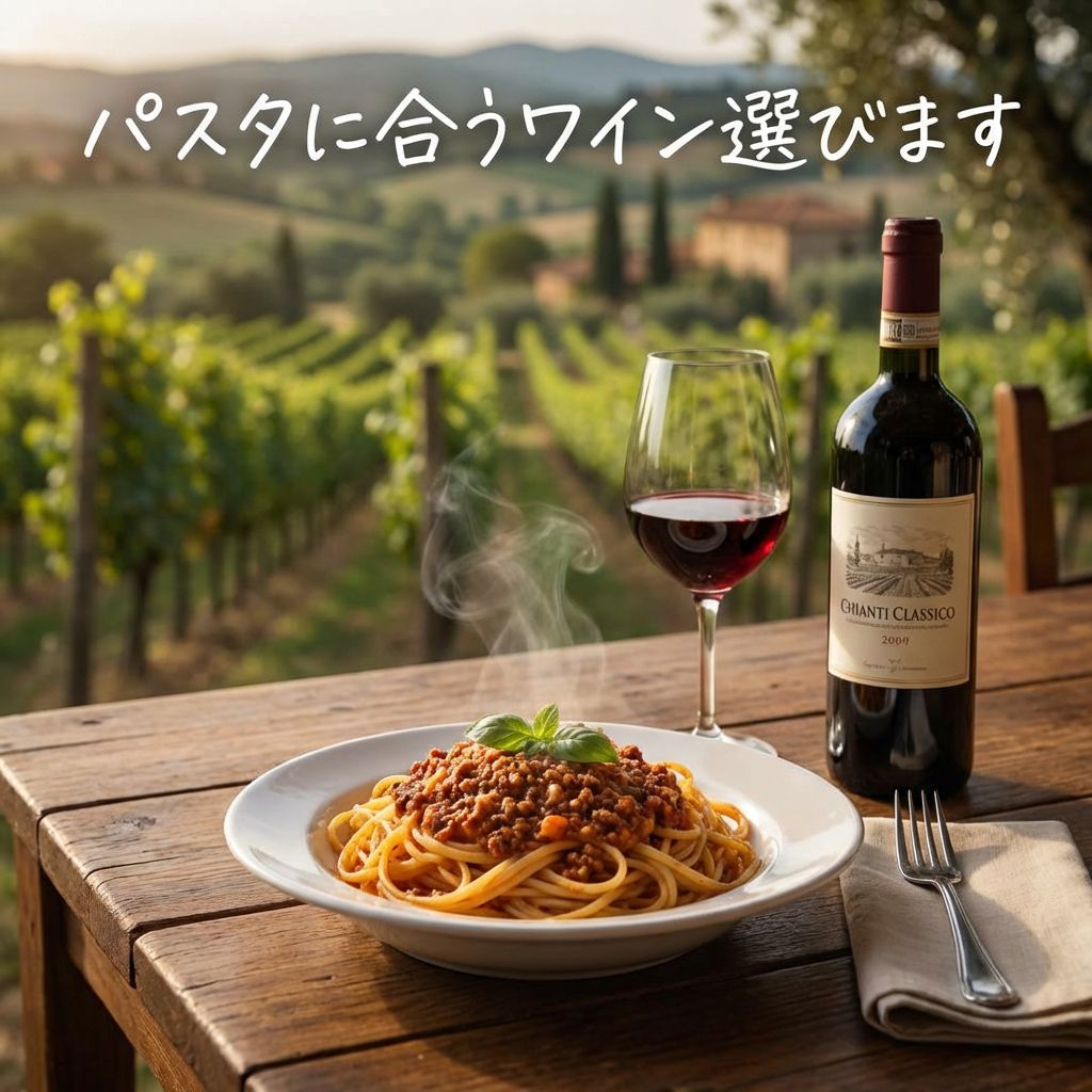 パスタに合うワイン選びます パスタ ワイン 赤ワイン 白ワイン おしゃれ ソムリエ ソムリエセレクショ..