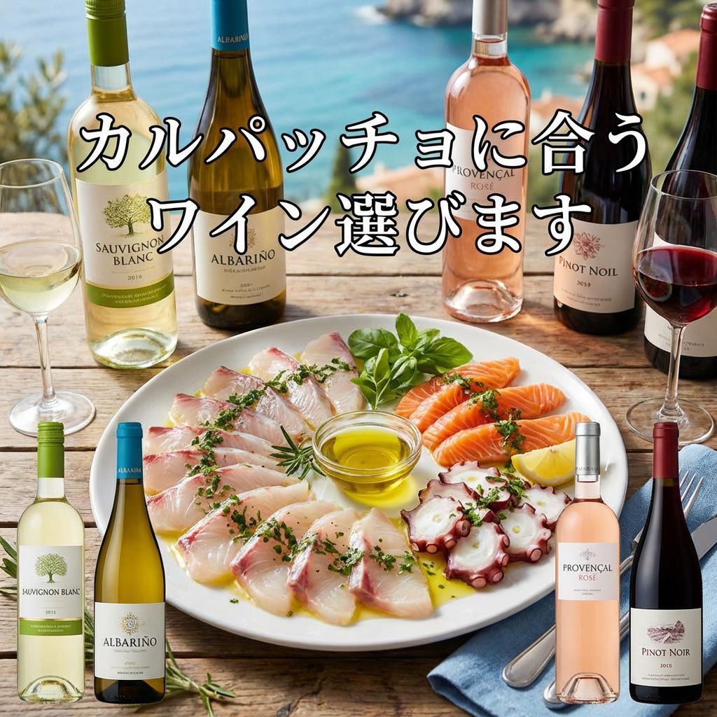 Rakuten - カルパッチョに合うワイン選びます