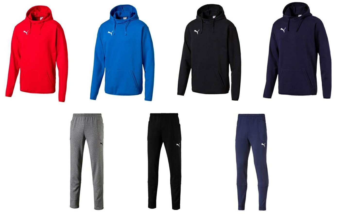 プーマ 2018SS puma-655858-655859 リーガ LIGA カジュアル スウェット フーディー トップ・パンツ 上下 セット ジュニア キッズ