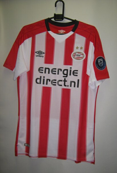 アンブロ　2017-18　umbro-UDA6735H　PSV　ホーム　レプリカ　ゲーム　シャツ　半袖