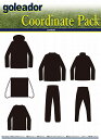 coordinate-pack ゴレアドール 中綿ジャケット・中綿ピステ上下・ジャージ上下・ロングT・ナップ コーディネート セット バック 合宿 福袋
