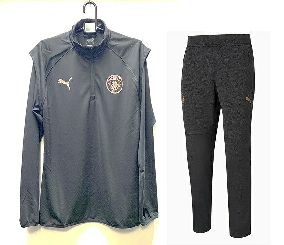 プーマ　2021-22　758702-758701-02　マンチェスター　C　シティ　MCFC　ウォームアップ　ミッドレイヤ..