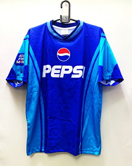 7番　ベッカム　ペプシ　pepsi　2002　ゲーム　シャツ　ホーム　半袖