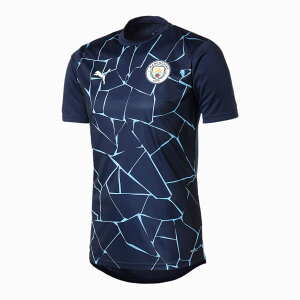 プーマ 2020-21 puma-758030-07 マンチェスター C シティ MCFC スタジアム プラクティス シャツ