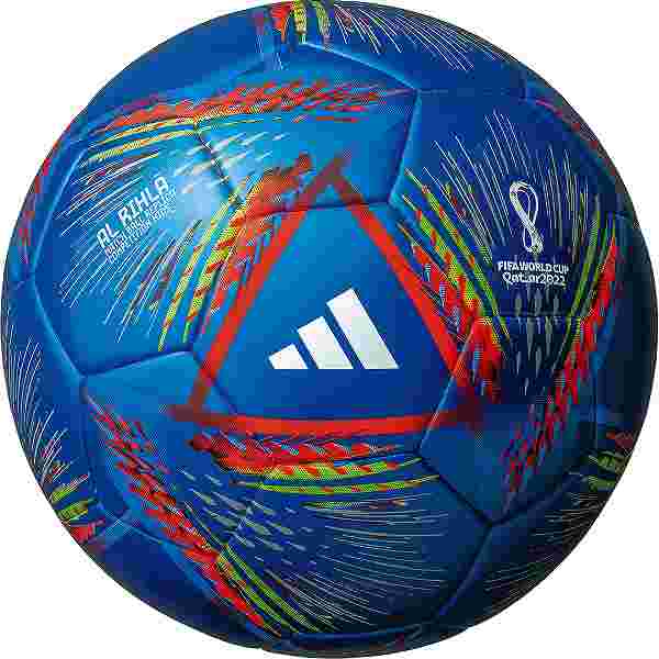 アディダス AF451B アル・リフラ コンペティション キッズ4号 青色 2022 FIFAワールドカップカタール大会 公式試合球 同製法 4号球 レプリカ 別色モデル サッカー ボールバーゲン サッカー 用品 セール