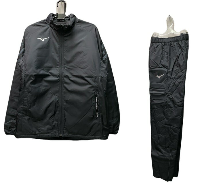ミズノ　P2ME2520-P2MF2520　中綿　ウォーマー　ジャケット・パンツ　上下　セット
