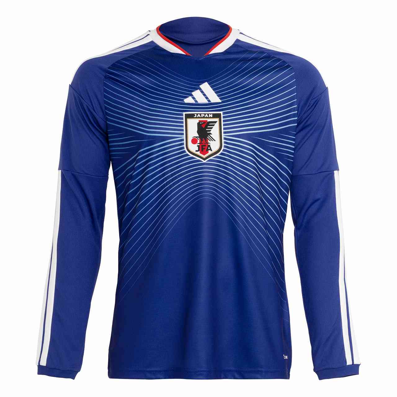 (ノベルティ付き)　アディダス　adidas　サッカー 日本代表　2026　ホーム　レプリカ　ユニフォーム　長袖　JZ9680　WU905　ノベルティ=マルチバック