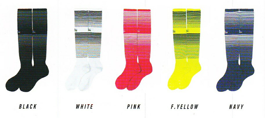 ダウポンチ DPZ69 ボーダー ジャガード ソックス