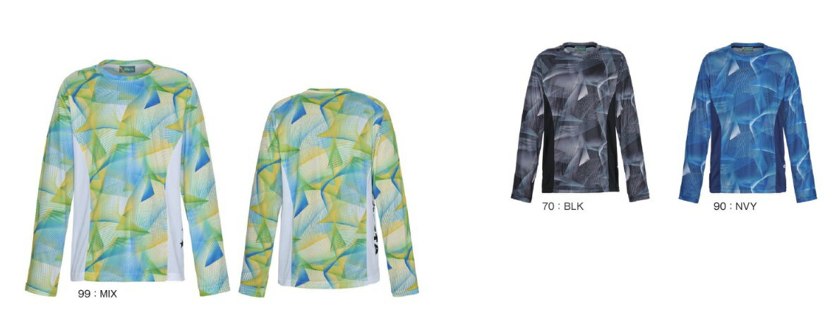 アスレタ　2022FW　STYLE-02371J　JR　グラフィック　プラクティス　シャツ　長袖