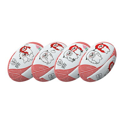 ギルバート　GB-9312　レンジー　マスコット　ラグビー　ボール　4号