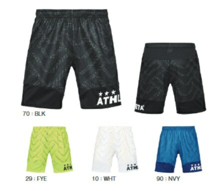 アスレタ　2024SS　STYLE-02407J　ジュニア　グラフィック　プラクティス　クティス　パンツ