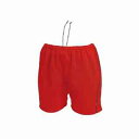 ウンドウ WUN-P1690-0092 0092 ウィメンズバレーボールパンツ (0092)赤xブラック メンズ・ユニセックス(4)