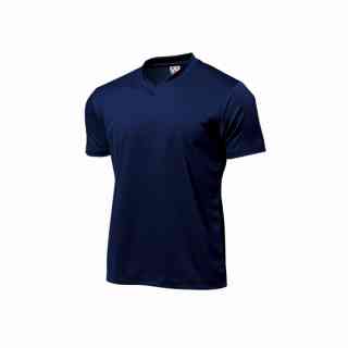 ウンドウ WUN-P390-0001 0001 ドライライトVネックTシャツ (0001)ネイビー メンズ・ユニセックス ウンドウ WUN-P390-0001 0001 ドライライトVネックTシャツ (0001)ネイビー メンズ・ユニセックス