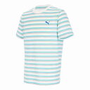 プーマ PMJ-686877-02 02 SUMMER SS ストライプ Tシャツ (02)プーマ ホワイト メンズ・ユニセックス(4)