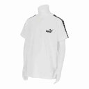 プーマ PMJ-687801-02 02 ESS TAPE Tシャツ B (02)プーマ ホワイト ジュニア(4)