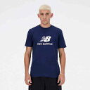 ニューバランス NBJ-MT41502-NNY nny New Balance Stacked Logo ショートスリーブTシャツ (NNY)NNY メンズ・ユニセックス(4)